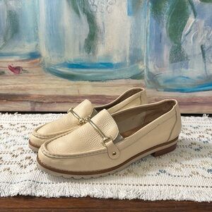 The Walking Cradle Co Cream Loafers